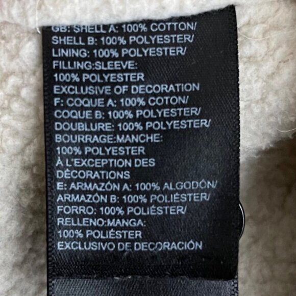 The North Face Men Plaid Sherpa Lined Flannel Shirt Jacket Size M Rugged Outdoor - Picture 10 of 12